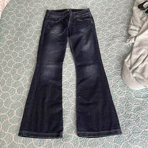 Dark wash jeans